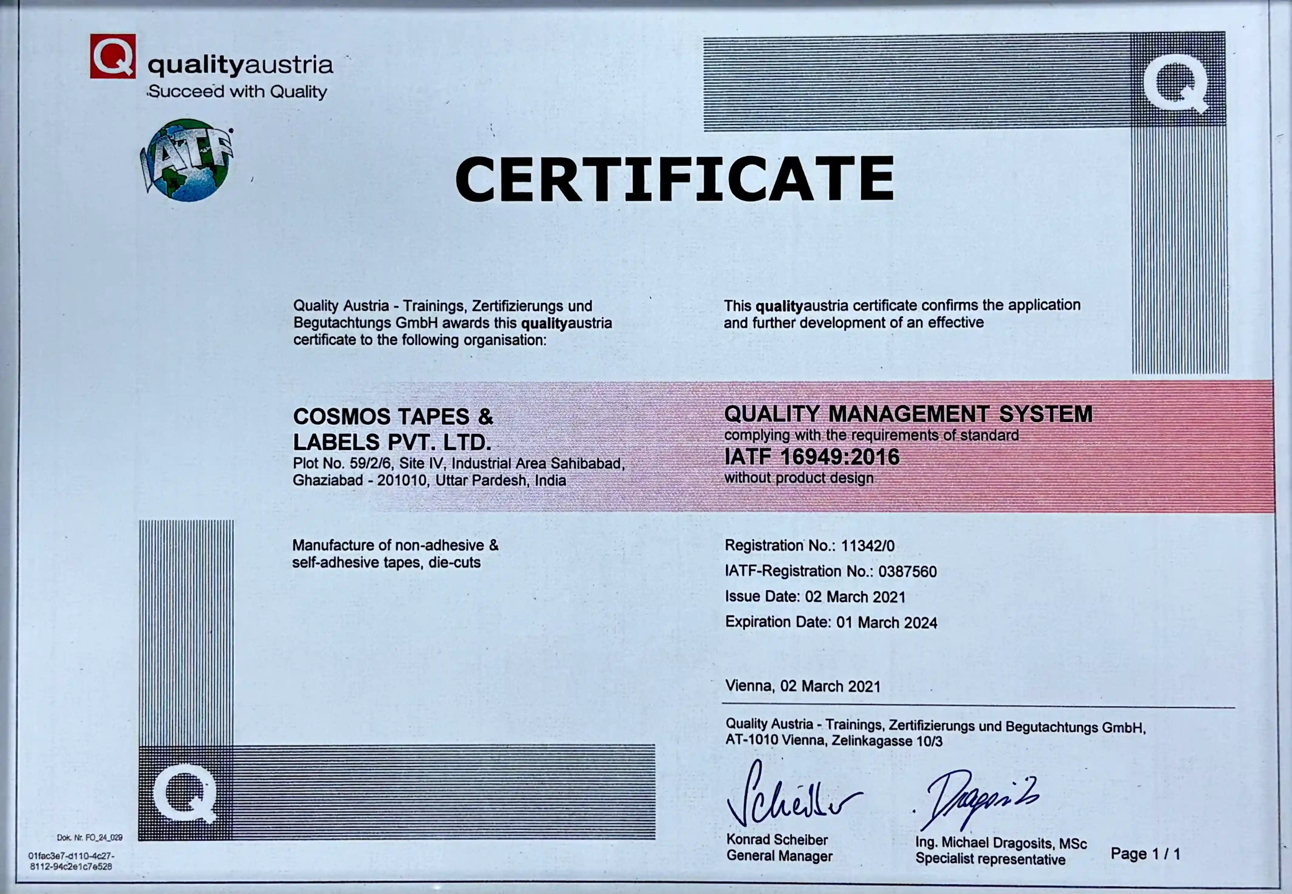 Certification 6