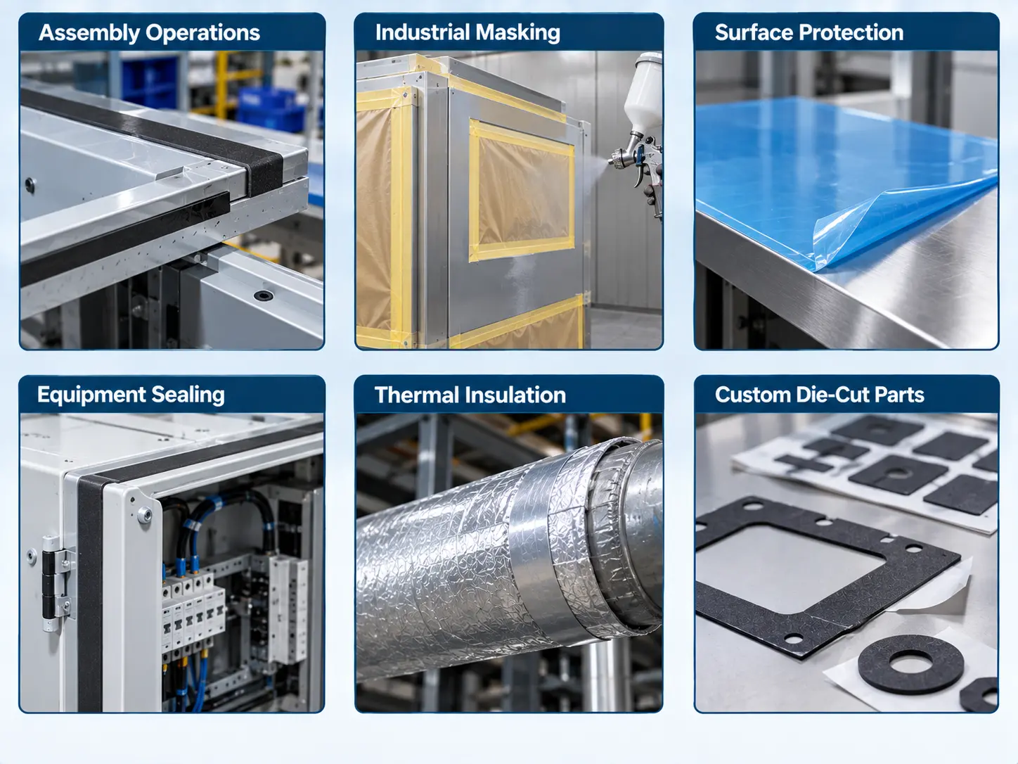 Industrial manufacturing adhesive solutions